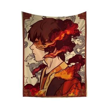 Imagem de Tapeçaria De Parede Com Estampa De Flores Hippie Avatar: the Last Airb