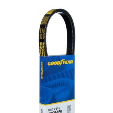 Imagem de Goodyear Cintos 1060935 Multi V-Serpentine Belt - 6 Ribs - Preto - 237.5 cm - Ford Bronco (1990-1992), Ford Explorer (1996-2001), Ford F-150 (1990-1992), Ford F-250 (1990-1992), Ford F-350 (1990-1992)