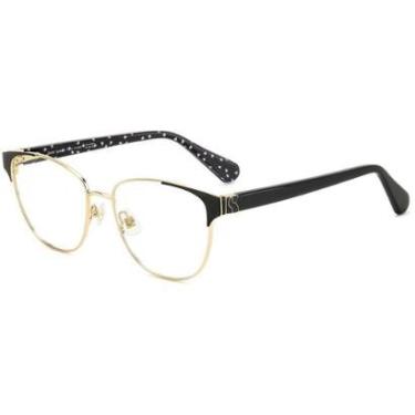 Imagem de Armação de Óculos Kate Spade Dove/G Rhl - Dourado 52-Feminino