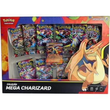 Imagem de Tcg Pokémon Box Mega Charizard Y