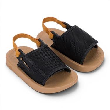 Imagem de Sandalia Papete Baby Rider Free Style Infantil Calce Fácil -, Bege, 20
