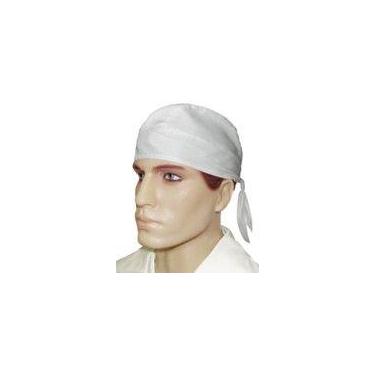 Imagem de Bandana branca 100% algodão - marca lamare - ref 43bd
