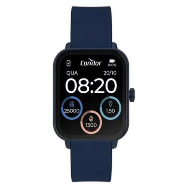 Imagem de Relógio Smartwatch Condor Azul Marinho Digital Inteligente COSMARTAC8A