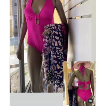 Imagem de Maiô engana mamãe - Ana Clara Confecções , Rosa, G