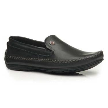 Imagem de Mocassim Masculino Couro Mister Preto Pegada 140771-04, 39