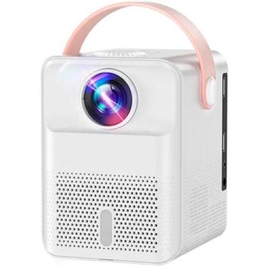 Imagem de Projetor Android Portátil Mini Smart Tv Vídeo Projector Pro X8 Branco,
