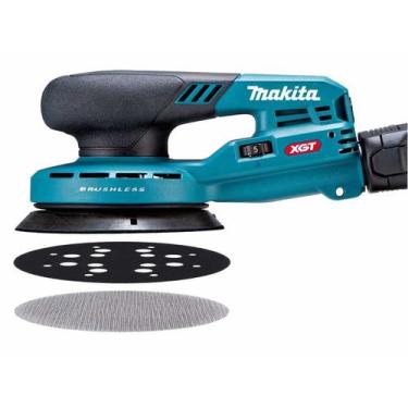 Imagem de Lixadeira Roto-orbital 125mm Bateria 40v XGT Makita BO003CGZ