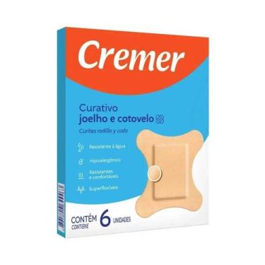 Imagem de Curativo Cremer Joelho/Cotovelo 6 unidades