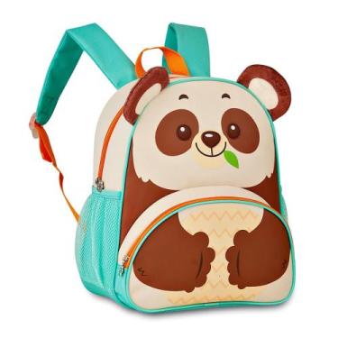 Imagem de Mochila de costas escolar creche clio pets 13" cp2646d, Panda