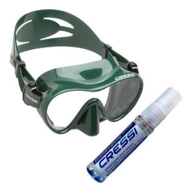 Imagem de Máscara De Mergulho Cressi Frameless - Cressi, Verde, único
