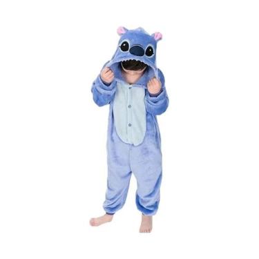 Imagem de Pijamas Kigurumi Para Crianças Com Estampa De Personagens De Desenhos 