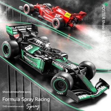 Imagem de Brinquedo Carrinho Formula 1 Corrida Controle Remoto Recarregavel Solt