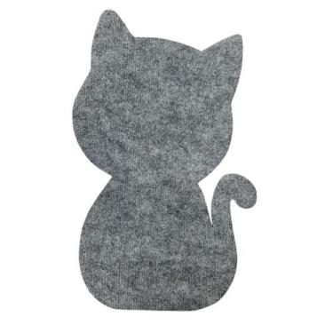 Imagem de Arranhador para Gatos Adesivo de Carpete Gato - StilloPet, Cinza Claro
