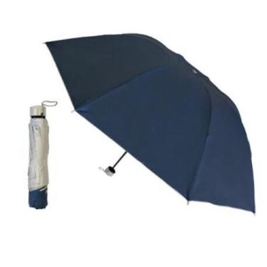 Imagem de Sombrinha Guarda Chuva Dupla Face raios uv colorida Liso Contra Vento 