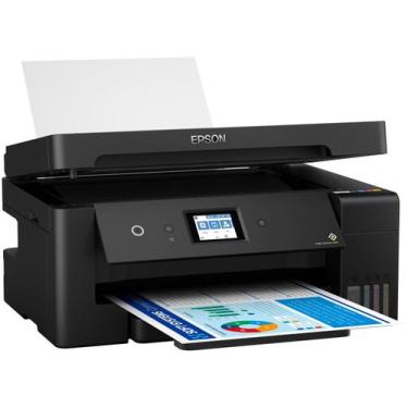 Imagem de Impressora Multifuncional Epson EcoTank L14150 Tanque de Tinta Colorid