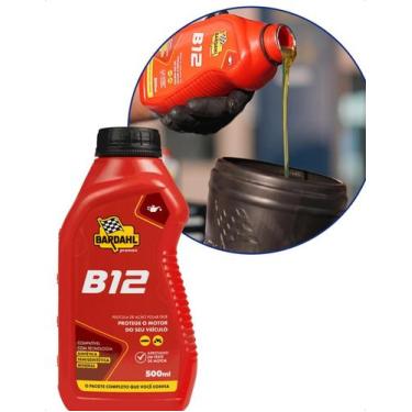 Imagem de Aditivo Motor Gasolina Bardahl B12 Plus 500ml Antioxidante Antidesgast