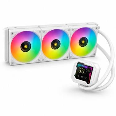 Imagem de Water Cooler 360mm Gamer RGB ARGB para PC Cooler Processador Intel AMD