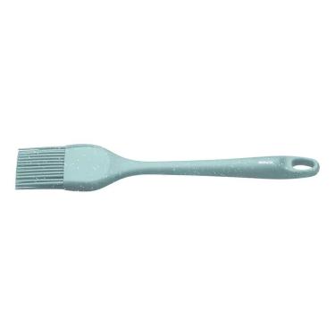 Imagem de Pincel de Silicone Brinox Flex 28cm Resistente Alta Temperatura Até 200 graus C Cozinha Verde