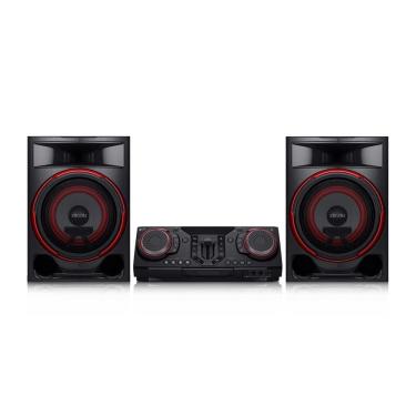 Imagem de Mini System LG XBOOM CL87 com DJ Set e Party Speaker 2350W RMS Bivolt Vermelho com Preto