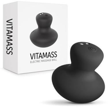 Imagem de Massageador Portátil VITAMASS Mini Recarregável à Prova d'Água