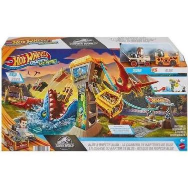 Imagem de Hot Wheels Pista CITY Racerverse Jurassic Mattel HWV65