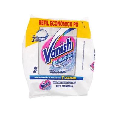 Imagem de Tira Manchas Vanish Oxi Action Crystal White em Pó sem Cloro Refil 400