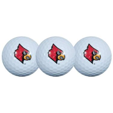 Imagem de Team Effort Bola de golfe Louisville Cardinals pacote com 3