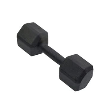 Imagem de Halter Sextavado 4 Kg - Peso Musculação 4kg