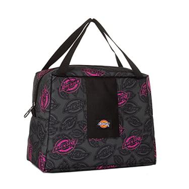 Imagem de Dickies Lancheira com isolamento térmico para meninas, escola e trabalho, lancheira térmica reutilizável para escritório para mulheres (estampa amorosa rosa choque)
