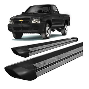 Imagem de Estribo S10 1995 a 2011 Alum personalizado Preto Fosco C/S