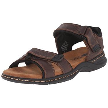 Imagem de Dr. Scholl's Sandália masculina Gus Shoes, Marrom, 42