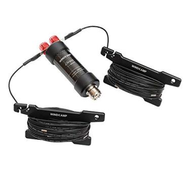 Imagem de WINDCAMP Antena dipolo horizontal Gipsy 5-50 MHz HF para rádio de presunto impermeável Balun