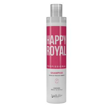 Imagem de Shampoo Preparador Manutenção Happy Royal Profissional Semélle Hair 30