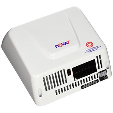 Imagem de World Dryer - 83000000 0830 Nova 1 Secador De Mãos Ada Econômico Montado Em Superfície, Voltagem Universal 110-120V/208-240V, Tampa De Alumínio, Branco Branco