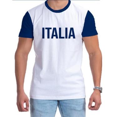 Imagem de Camiseta Premium 2022 Sport Masculina Camisa Itália Moderna - W2 Store