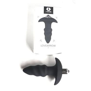 Imagem de Plug Anal LoveArrow com Vibro - Silicone Extra Macio - À Prova de Água - 10cm - S-Hande