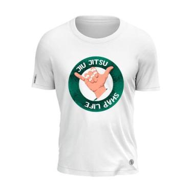 Imagem de Camiseta Mão Hand Jiu Jitsu Shap Life Algodão T-Shirt