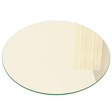 Imagem de Prato Giratório de Mesa 100 cm em Vidro Temperado 8mm - Cor Brown Granite