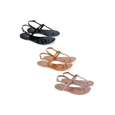 rasteiras zattini 3 por 99