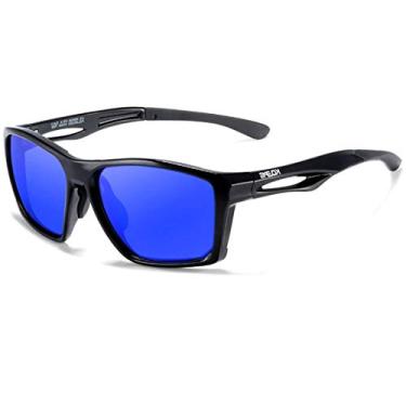 Imagem de Óculos De Sol Masculino Escuro KDEAM Polarizado Proteção Uv400 Ciclismo Bike Pesca Esporte ao Ar Livre (C3)