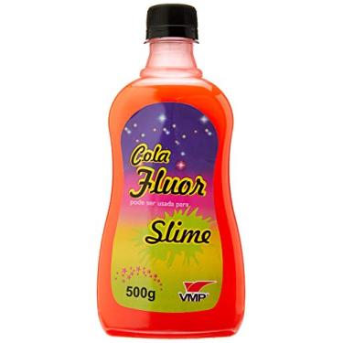 Imagem de Cola Color Fluor 500G Cor Unica Caixa C/6 Laranja