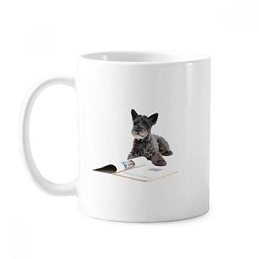 Imagem de Caneca de cerâmica com foto de animal de estimação para cães Caneca de cerâmica para café e porcelana