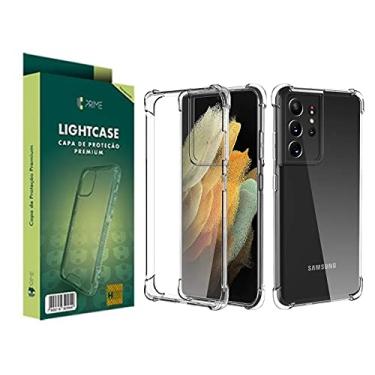 Imagem de Capa Capinha HPrime LightCase Transparente Galaxy S21 Ultra com tela de 6.8" polegadas