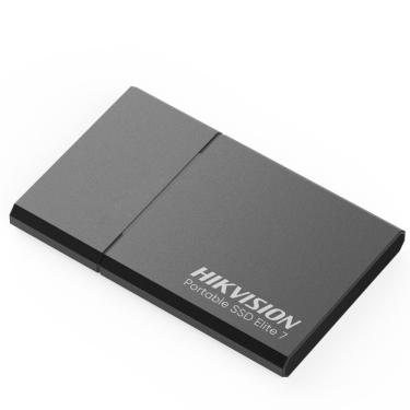 Imagem de SSD Externo Portátil Hikvision Elite 7 500GB USB 3.2 Cinza HS-ESSD-Elite7 STD500GB - Cinza
