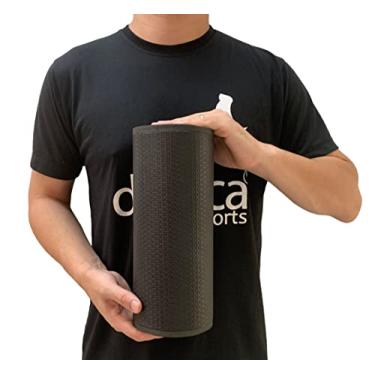 Imagem de Rolo De Liberação 30cm Miofascial Dafoca Massagem Ativação Muscular Yoga DF1060 Preto
