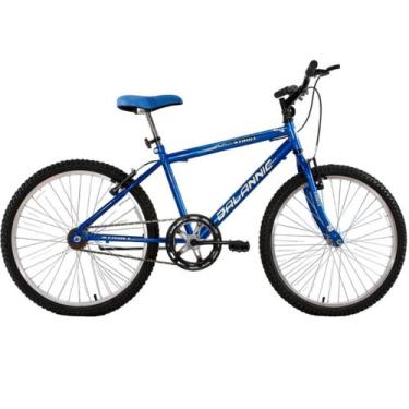 Imagem de Bicicleta Aro 24 Passeio Stroll Freio V-Brake Cor Azul - Dalannio Bike