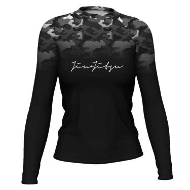 Imagem de Rash Guard Com Jiu Jitsu Femi Prot Termic ATL-Feminino