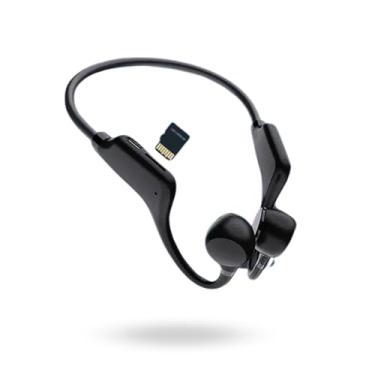Imagem de Fone Bluetooth Condução Ossea Esportivo Sem Fio Para Corrida Academia Com Entrada Micro Sd