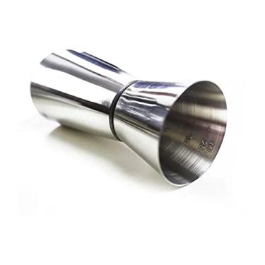 Imagem de Dosador Drink, Bebida Duplo com Medida Interna 25x50ml, Bar, Batender, Profissional, Gin, Vodka, Whisky, JIGGER