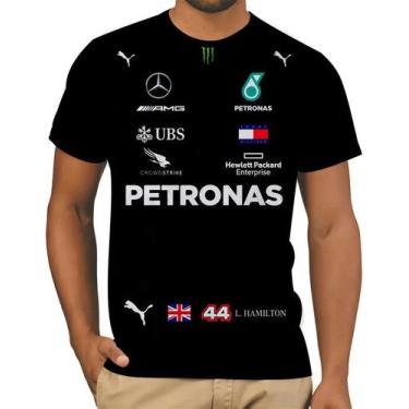 Imagem de Camisa Camiseta Mercedes Carro Luxo Formula 1 Corrida F1 Top_X000d_ -